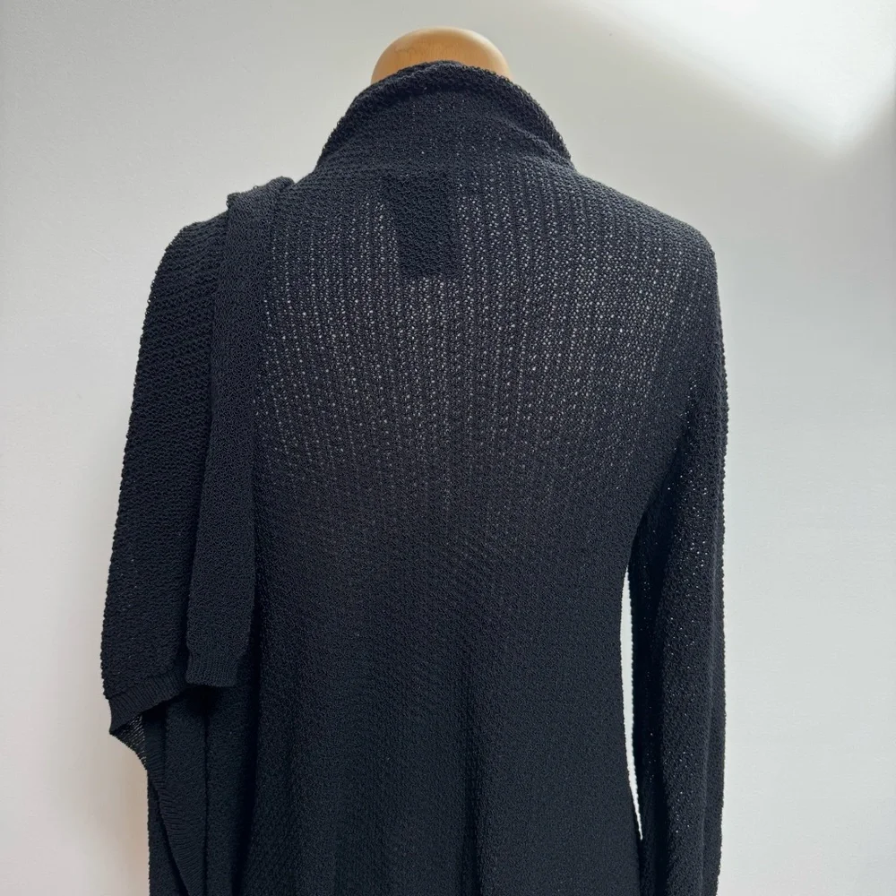 Ruti Haven Knit Wrap Cardigan Women S/M Drapey Crossover Relaxed - Picture 10 of 13